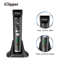 IClipper-A9 Verstellbarer Professioneller Elektrischer Katzen- und Hundehaarschneider Kabelloser Tierhaarschneider Schafschere
