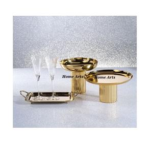 Soporte de pastel de acero inoxidable de 2 niveles Diseño de tendencia Forma redonda Chocolates Dulces Soporte para proveedor mayorista - Product Image 6