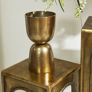 Jardinière de fleurs avec colonne pour centres de table de mariage décor 2024 nouveau Design urnes en aluminium planteur avec colonne meilleur vendeur - Product Image 3