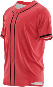 Maillot de baseball personnalisé lourd 200g pour hommes femmes chemises de ventilateur personnalisées maillot de baseball surdimensionné respirant de haute qualité - Product Image 2