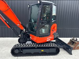 Légèrement utilisé JCB 8035 ZTS chargeur frontal moteur Kubota Huade cylindre hydraulique boîte de vitesses et PLC-chargeuse sur chenilles composants de base clés - Product Image 6