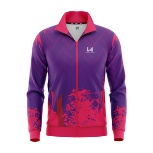 Veste de survêtement unisexe personnalisée à prix avantageux, logo imprimé personnalisé, écologique, coupe-vent, respirante, fermeture éclair intégrale, vêtement d'extérieur formel - Product Image 5