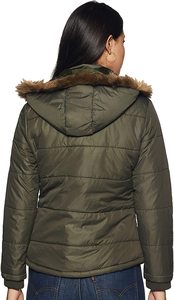 Femmes nouvelle mode décontracté hiver doudoune haute qualité imperméable Denim tissu respirant fermeture à glissière grande taille bulle - Product Image 6