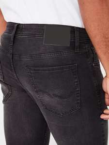 กางเกงยีนส์สำหรับผู้ชายทรงสลิมฟิตกางเกงยีนส์สกินนี่สำหรับผู้ชายดีไซน์อินเทรนด์4เฉดสี - Product Image 4