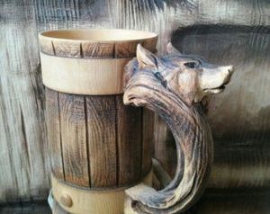 JARDÍN Taza de madera Calidad Premium Diseño moderno Perfecto para té Café Vino y cerveza de Falak World Export - Product Image 3