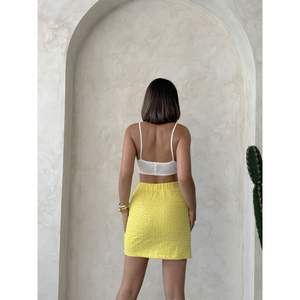 Falda Pullu Kot Etek para Mujer - Product Image 1