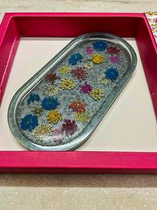 Platos y Vajilla de Resina de Mármol de Tendencia, Forma Redonda, Patrón Personalizado, Moderno, Apto para Lavavajillas, Plato para Servir Alimentos, Ecológico - Product Image 6