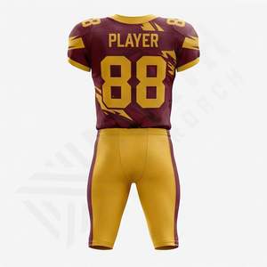 Uniforme Profesional de Fútbol Americano para Hombre, 100% Poliéster, Colores/Tallas Personalizables, Secado Rápido, Rendimiento en Todas las Temporadas - Product Image 2