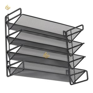 Premium Quality Iron and Wood Material Handmade Spice Storage Rack and <b>Shelving</b> Wedding Events Gifts Spices Rack For Top Sale - Product Image 4