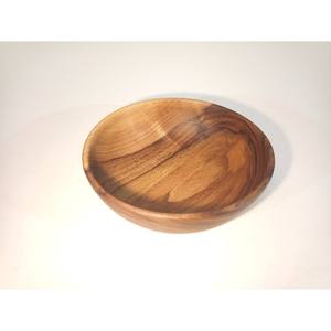 Cuenco de madera para servir ensalada hecho a mano de venta de fábrica, vajilla de nuevo estilo a precio mayorista - Product Image 5