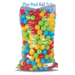 उच्च गुणवत्ता! वाणिज्यिक खेल का मैदान रंगीन डिजाइन 7 Cm 500 PCS गेंद पूल उपकरण द्वारा Maxplay