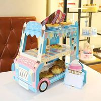 Vendita al dettaglio personalizzato POS espositore in carta portatile Mini cartone ondulato in cartone per dolci caramelle Mini Pallet Display