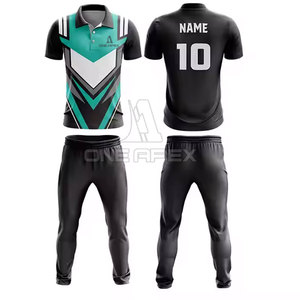 Impresión de logotipo personalizado de alta calidad, nuevo diseño, ropa deportiva ligera, uniforme de cricket para adultos - Product Image 6