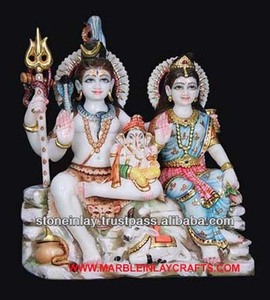 Statue du Seigneur Shiva Parivar - Product Image 1