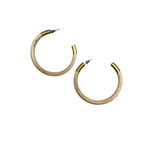 ต่างหูห้อยทรงรีทำจากเขาควายคุณภาพสูงสำหรับเด็ก สไตล์น่ารัก เหมาะสำหรับงานฉลองครบรอบ งานแต่งงาน ขายดี - Product Image 2