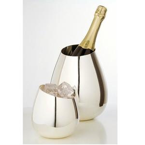 ถังแช่ไวน์ทำจากทองเหลืองทรงดวงจันทร์ทรงกลมถังน้ำแข็งทองเหลืองสำหรับบาร์โรงแรมอุปกรณ์เสริมสำหรับบาร์ปาร์ตี้ - Product Image 6