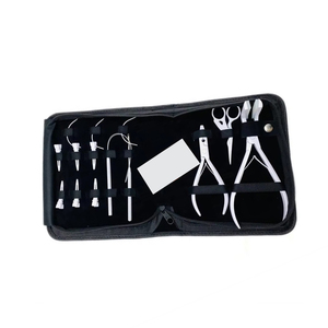 Kit de Herramientas para Extensiones de Cabello de Acero Inoxidable de Alta Calidad con Tijeras y Alicates, Color y Logotipo Personalizados - Product Image 6