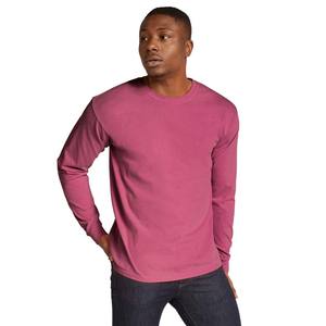 เสื้อยืดแขนยาวคอกลมผ้าฝ้ายผู้ชายสั่งทำขายส่ง - Product Image 1