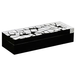 Caja decorativa de cáscara de huevo de laca minimalista, decoración moderna hecha a mano para dormitorio o sala de estar, colección de caja de laca - Product Image 5