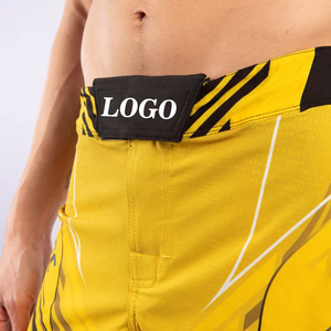 Customizable High Quality MMA <b>Shorts</b> Adults Men's <b>Grappling</b> BJJ Boxing Polyester Breathable Quick Dry Lightweight Shrink-Proof - Product Image 5