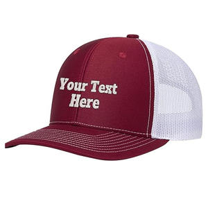 หมวกเบสบอลคุณภาพสูงคลาสสิกหมวกเบสบอลผ้าฝ้ายขายส่งสวมใส่สบายปรับแต่งได้ตามต้องการสำหรับหมวกกีฬาคนขับรถบรรทุก - Product Image 1