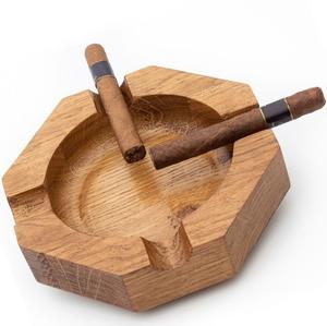 <b>Portable</b> Lightweight Round American Style Customizable Wooden <b>Ashtray</b> for Travel and Home Use Wholesale - Product Image 6