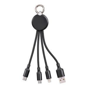Set di Cavi di Ricarica USB Lightning Type C LED Personalizzati Promozionali - Product Image 3