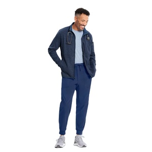Veste de travail médicale pour hommes, qualité supérieure, marque privée OEM, 215 GSM, coton et polyester, uniforme pour médecins, infirmières et personnel de santé - Product Image 6