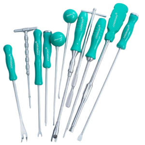 Juego de Instrumentos Quirúrgicos Ortopédicos para Rodilla y Cadera, Certificado ISO13485 Clase I, 11 Piezas, Acero Inoxidable de Alta Calidad, CE - Product Image 6