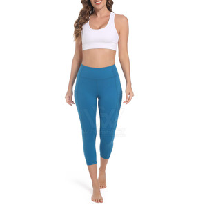 Comfortable High Quality <b>Women</b> Elastic Waist <b>Yoga</b> Leggings Low Price Light Weight <b>Women</b> <b>Yoga</b> <b>Pants</b> - Product Image 6