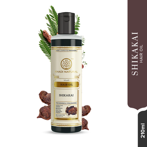 น้ำมันผม shikakai จากธรรมชาติ khadi-210 ml - Product Image 2