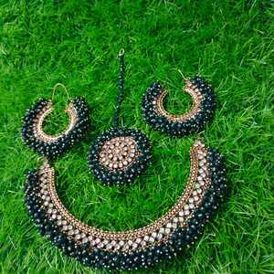 Juego de Joyas de Boda Tradicionales para Mujer, Diseño Vintage, Estilo Indio Pakistaní, Producto de Acero Inoxidable Más Vendido - Product Image 5