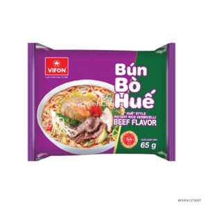 Nouilles instantanées du Vietnam à prix abordable, vermicelles de riz instantanés Vifon style Hue, faibles en glucides, ingrédients naturels, saveurs variées et saines - Product Image 4