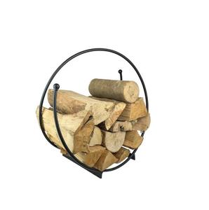 Porte-bûches en métal décoratif moderne de conception Simple de haute arrivée pour le support rustique de bois de chauffage en métal de jardin de maison - Product Image 4