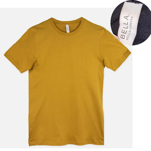 เสื้อยืดผู้ชาย Bella+Canvas ทรงเข้ารูป ผ้าผสมใยไผ่/ฝ้าย ระบายอากาศได้ดี ขายส่ง - Product Image 5