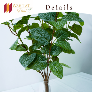 50ซมต้นไม้เทียมพลาสติก EVA fittnonia พุ่มไม้ใบไม้ตกแต่งฤดูใบไม้ผลิ - Product Image 5