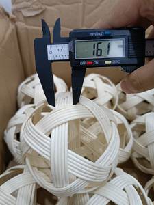 ลูกบอลหวายที่ขายดีที่สุด สินค้าราคาดี จากลูกบอลหวาย คุณภาพดี - ลูกบอลหวายหลากสี - Product Image 3