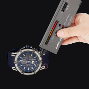 นาฬิกาผู้ชาย/ผู้หญิงหรูหราหรูหราแล็บธรรมชาติเติบโต D VVS Moissanite เพชรทางการ/ลำลองทุกวันสำนักงานมืออาชีพสวมใส่ - Product Image 4