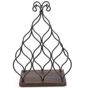 Nouvel arrivage de bouteilles de rangement en métal pour articles de cuisine, support de bouteilles de rangement autoportant pour comptoir en métal pour hôtel - Product Image 2