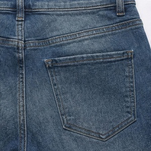 Pantalones de Mujer, Casuales, con Logotipo Personalizado, Estilo Cargo, Boyfriend, Vaqueros de Pierna Ancha, Color Personalizado, Transpirables, de Algodón, Ropa Urbana - Product Image 5