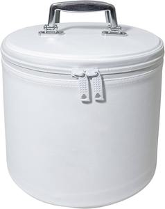 Étui de luxe pour fez maçonnique en similicuir, boîte de rangement et de présentation |   Étuis pour casquettes des francs-maçons (blanc) - Product Image 4