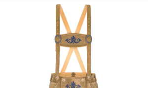 Lederhosen traditionnel Oktoberfest 2025 pour hommes Shorts en cuir pour hommes - Product Image 6