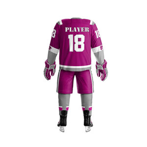 Uniforme Profesional de Hockey sobre Hielo, Conjunto de Jersey Totalmente Personalizable para Equipos Juveniles y Adultos - Product Image 3