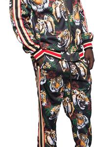 Chándal unisex con forro suave, transpirable, de secado rápido, flexible, elástico, de ajuste relajado, puños elásticos, ropa deportiva - Product Image 6