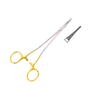 Haute qualité 15.0 cm bébé-Crile-bois porte-aiguille en acier inoxydable pince manuelle haute puissance de maintien - Product Image 6