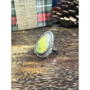 Bague Wydell pour homme en agate et argent sterling, taille 7.75, sertissage clos avec design invisible pour un usage quotidien - Product Image 3