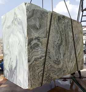 Bloques de Mármol Ónix del Himalaya - Piedra Duradera de Alta Calidad Base Blanca/Blanco Roto Vetas Irregulares Verde Gris para Piso de Sala de Estar - Product Image 1