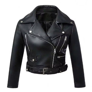 Chaquetas de Cuero para Mujer al por Mayor, de Alta Calidad, Modernas, Transpirables, Diseño Invernal, Chaquetas de Cuero Personalizadas - Product Image 6