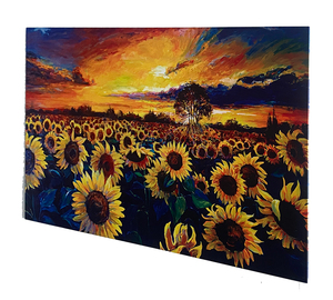 800W UV‑Printed Frameless Infrared Heating Panel with App <b>Control</b>, <b>Remote</b> Operation and Aluminium Build for Bedroom or Bathroom - Product Image 4