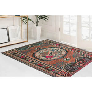 Alfombra con Estampado de Rosas: Diseño Floral Elegante para Decoración del Hogar, Alfombra Delgada No Tejida - Product Image 4